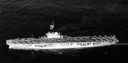 HMAS Vengeance, a servio da Austrlia.