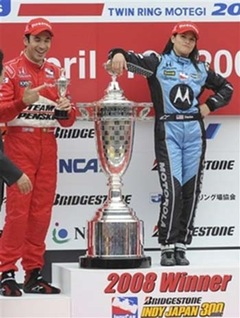 APTOPIX Japan IRL Indy Japan  Auto Racing