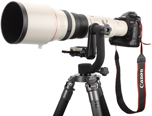 Objetiva com distância focal fixa 800mm f/5.6 da Canon... Preço? 12 mil dólares. CHORA!