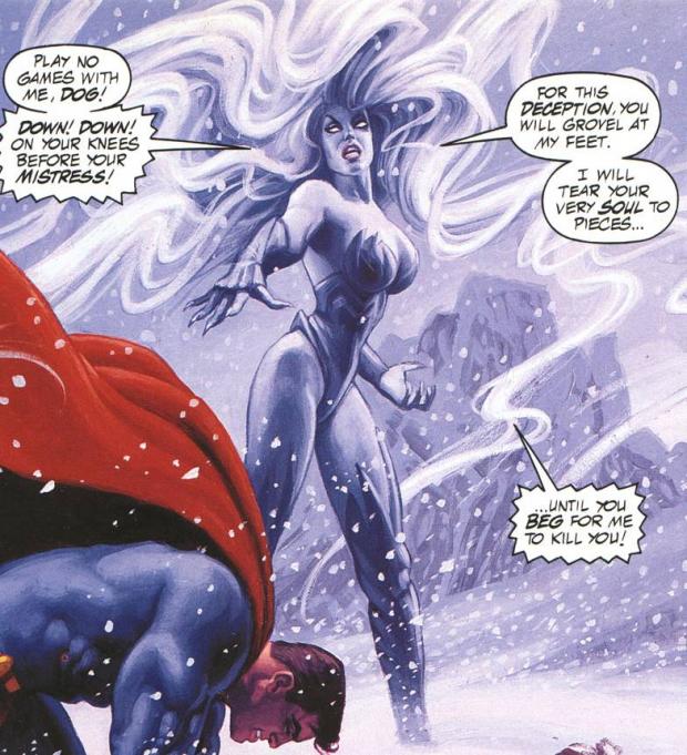 Cythonna, a última deusa de Krypton.
