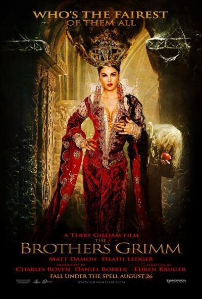 Mônica Bellucci, em Irmãos Grimm, uma das melhores, mais lindas e mais vaidosas Rainhas Más do cinema.