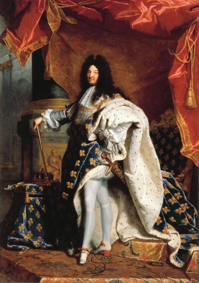 Luís XIV da França gosta da ideia.