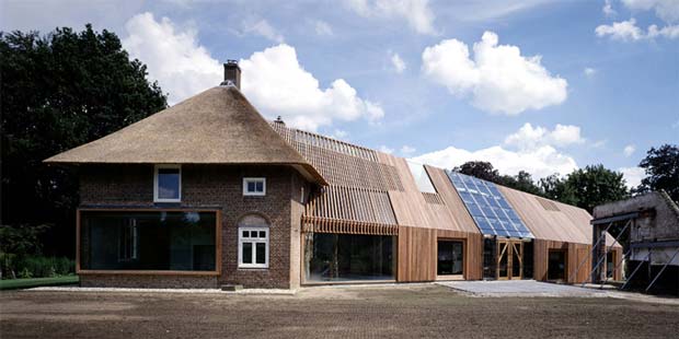 Casa da fazenda Wolzak em Zutphen, Holanda 