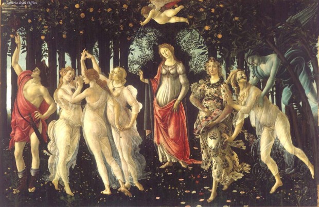 Primavera, de Botticelli 