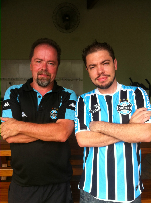 Meu pai e eu, Cuiabá (MT), 2012