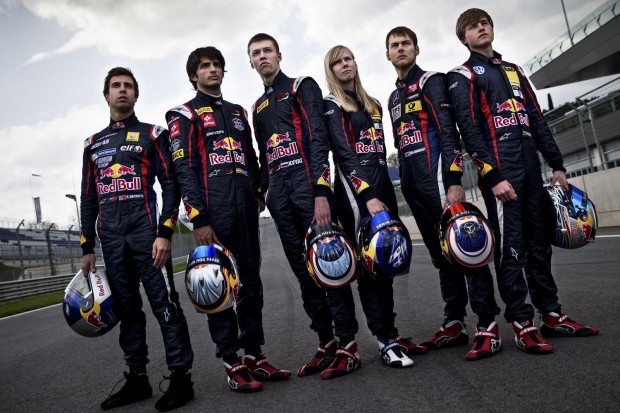 Pilotos das categorias de base da Red Bull