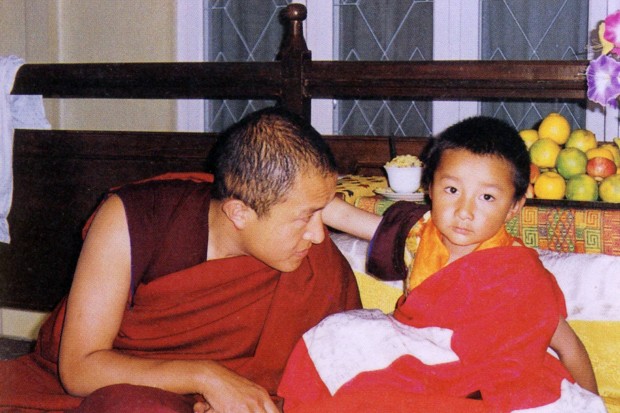 Dzongsar Khyentse e criança.