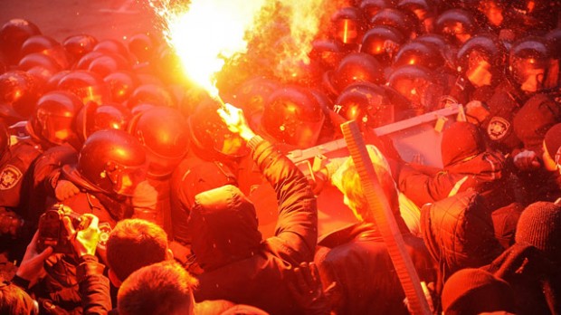 Conflito na Ucrânia (Foto: The Guardian)