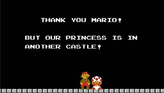 A vida de solteiro do Mario não era fácil
