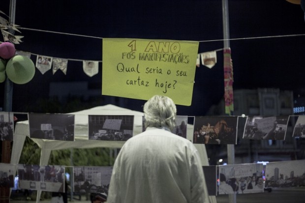 Todos protestamos horrores ano passado. E agora, vamos continuar com o trabalho ou esperar mais quatro anos pra reclamar novamente? | Foto por Pedro Fonseca